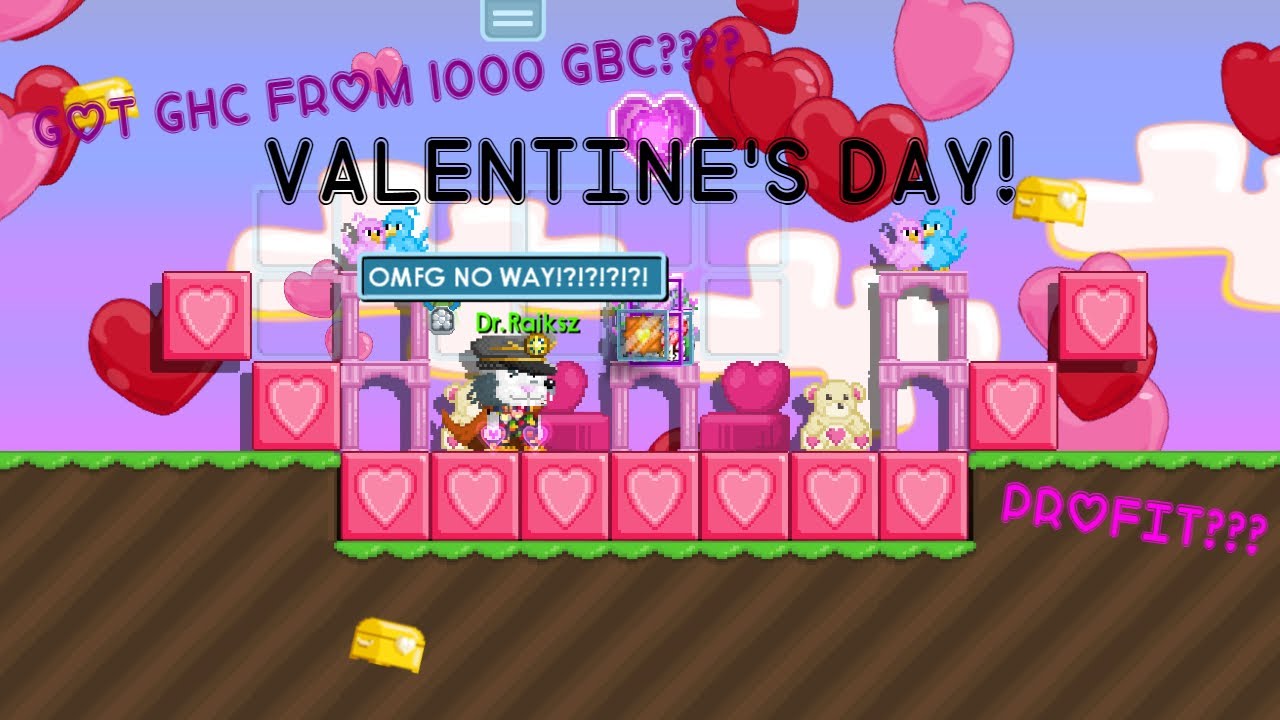 OPENING 1000 GBC IN THE WELL OF LOVE!! PROFIT??? (GET GHC?) OMG! | GROWTOPIA
