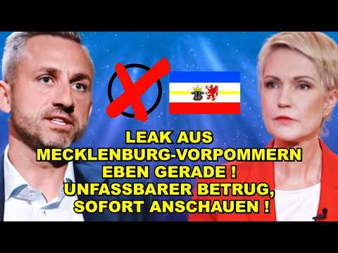 BREAKING: SHOCKING LEAK FROM MECKLENBURG-VORPOMMERN JUST NOW!
