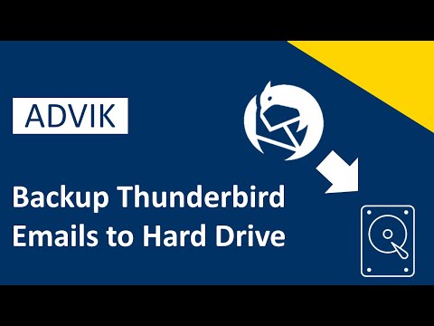 How to Backup Thunderbird Emails to Hard Drive | PC | Updated 2025
