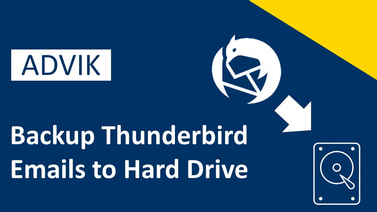 How to Backup Thunderbird Emails to Hard Drive | PC | Updated 2025
