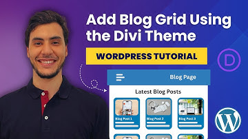 How to add a Blog Posts Grid Using the DIVI theme ( WordPress Tutorial )
