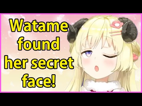 Tsunomaki Watame found her secret face!
