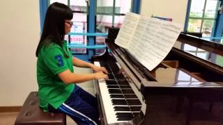20150708_ ABRMS英國皇家8級考曲B曲Allegro me non troppo First movement from Sonata in A minor,D 537
