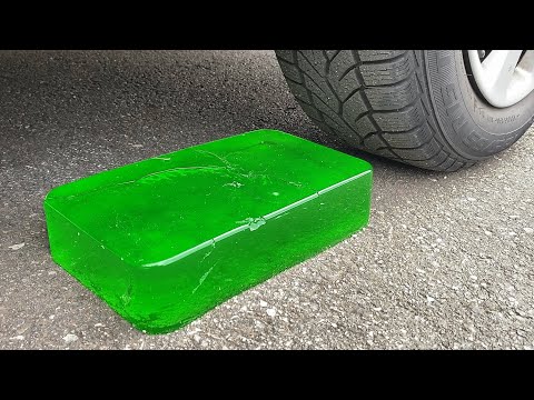 EXPERIMENT CAR VS JELLY 3 