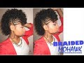 #BAWSE BRAIDED MOHAWK | Natural Hair Tutorial