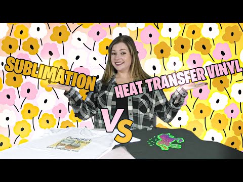 🤩 HTV vs Sublimation - Pros and Cons 