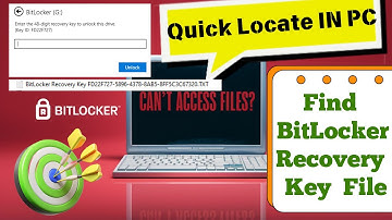 How to Find Your BitLocker Recovery Key in Your PC – Step-by-Step Guide