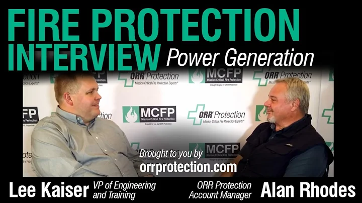 Fire Protection Expert Interview with Alan Rhodes
