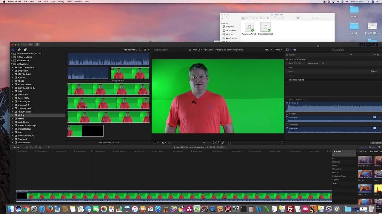 Replace Camera's Audio with Pro Audio Tutorial - YouTube