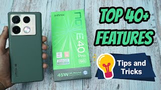 Infinix Note 40 Pro 5G Tips and Tricks | Top 40+ best Features of Infinix Note 40 Pro 5G
