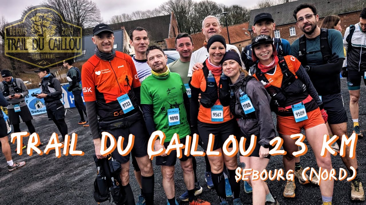 23 km au cœur du Trail du Caillou de Sebourg | Boue 💩 carrière 🪨 & passage à gué 💦