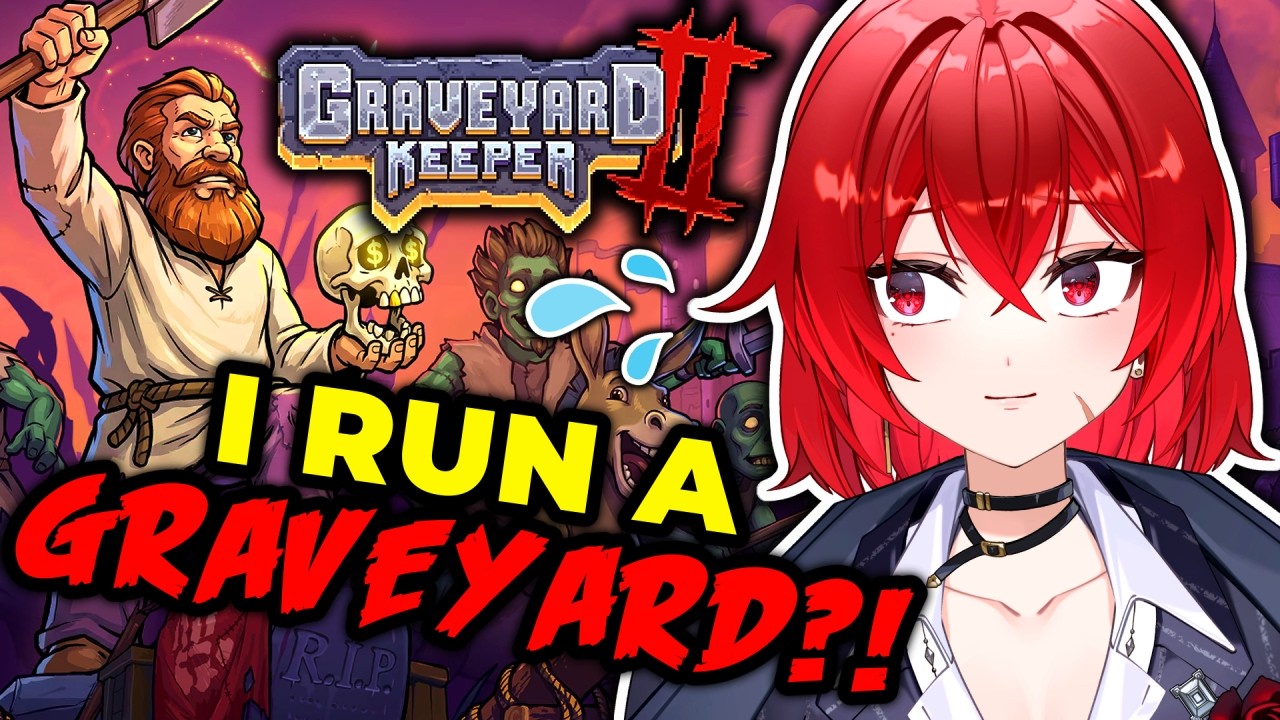 Back To Burying Bodies! Graveyard Keeper 2 FIRST LOOK | 🔴LIVE