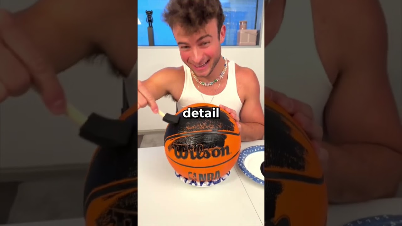 I USED THE DARKEST PAINT IN THE WORLD 😱 - #shorts