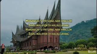 Lagu Minang || Baru Malayok Dihalau Urang - Cover ( Lirik )