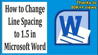 How to Change Line Spacing to 1.5 in Word #14 screenshot 5