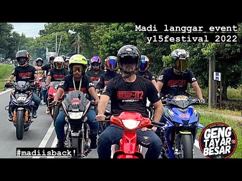 farid kamil langgar event y15festival naik 125z !! madiisback!!