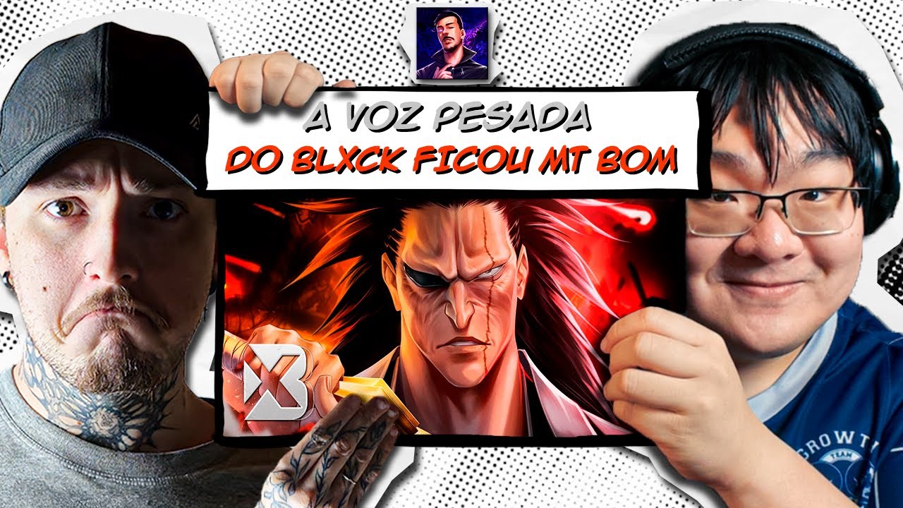 Pressão (Zaraki Kenpachi) - Blxck - Tiba e Keller REACT