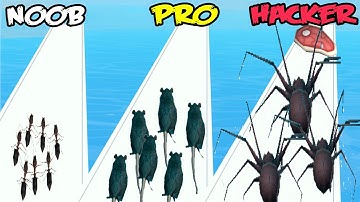 NOOB vs PRO vs HACKER in Moshquito 3D