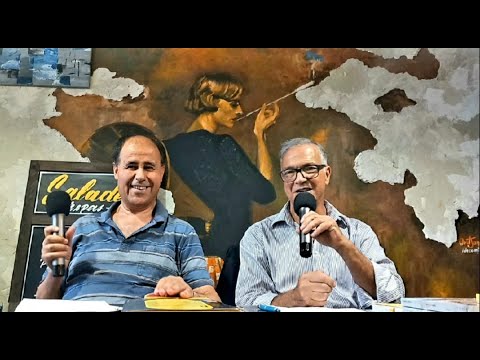 Aumer ULamara invité de l'écrivain Youcef Zirem au café littéraire parisien de l'Impondérable