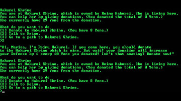 Batch Game - Touhou Project Text Adventures (BETA V1.0.1!!)