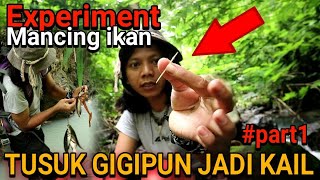 MANCING IKAN PAKE TUSUK GIGI ALA SURVIVAL