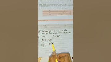 how to express square no.as the sum of two consecutive natural no.????