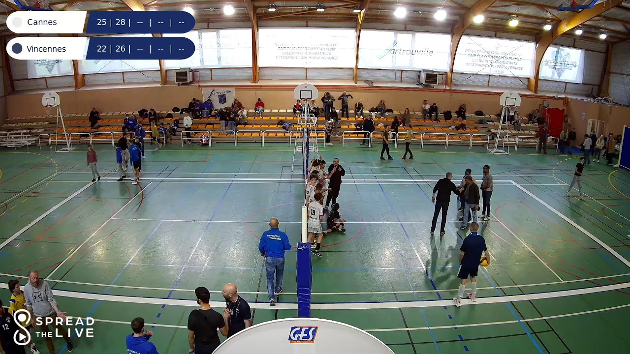 Coupe de France M15M - Tour 7 / Cannes vs Vincennes