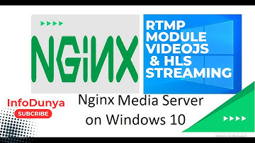 How to Setting Up  Nginx RTMP Module and Videojs Support On Windows 10 Part-02