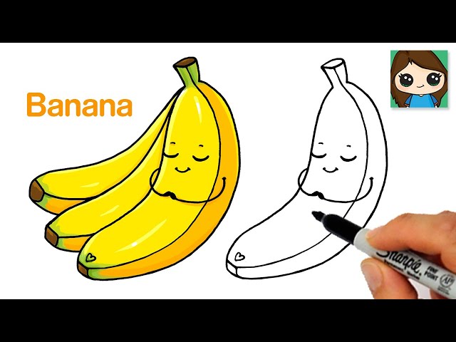 Drawing Bananas - Realistic 3D Art | Art by Mihai Alin Ion