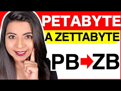 CONVERTIR de PETABYTES a ZETTABYTES (EJEMPLOS y EXPLICACIÓN COMPLETA)