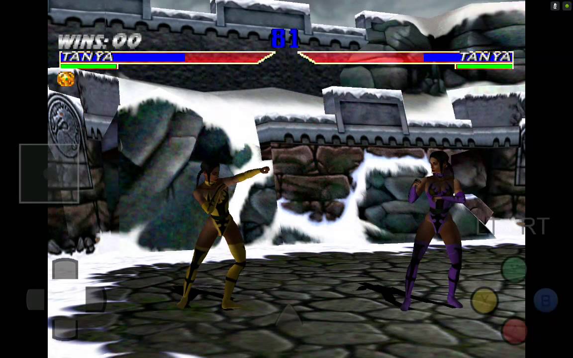 REICAST Mortal Kombat Gold on Nvidia Shield Tablet (Android)