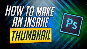 How To Make a Thumbnail For YouTube With Photoshop CS6:CC In 2017!