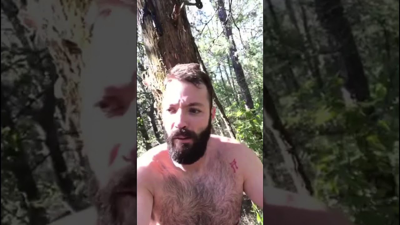 Nude deer hunting