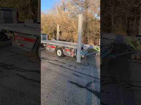 Automotive Lift On A Trailer