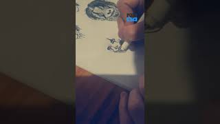 [Behind the stage videos] The artis DAK NTada NTadaStudios Artist drawing