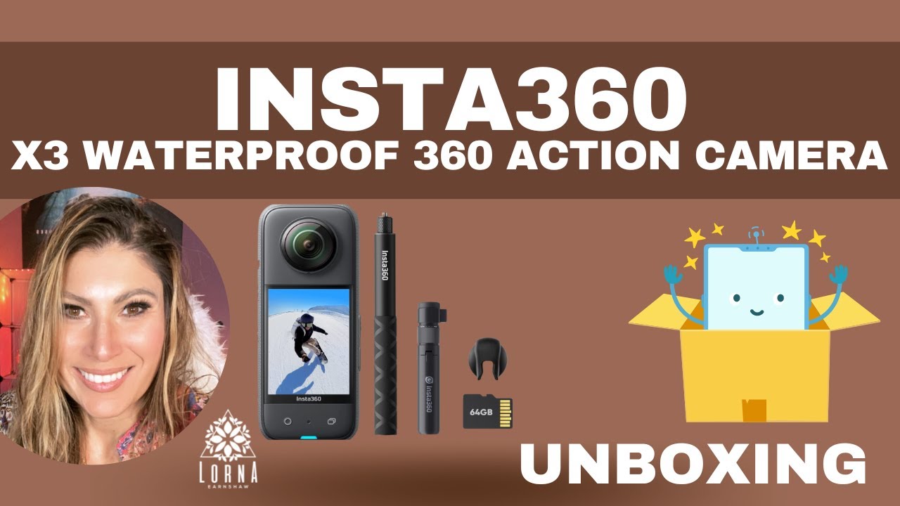 insta360 X3 Waterproof 360° Action Camera