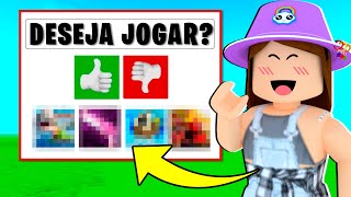 OS JOGOS MAIS ANTIGOS E FAMOSOS no Roblox @familiamaffi