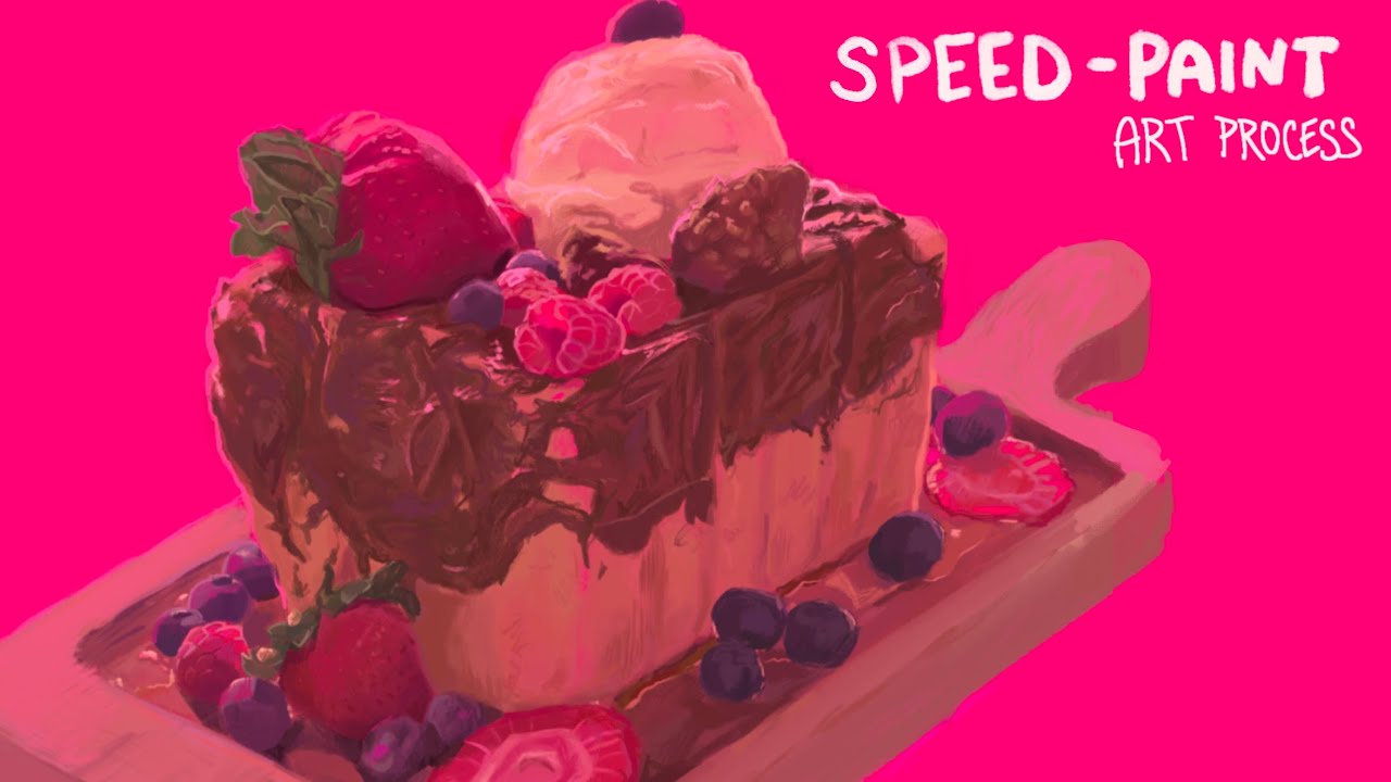 ☆Realistic Procreate drawing☁️honey toast draw-with-me☁️ + lofi music