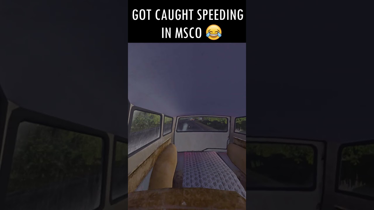 My Summer Car Online Caught Speeding By Cops 