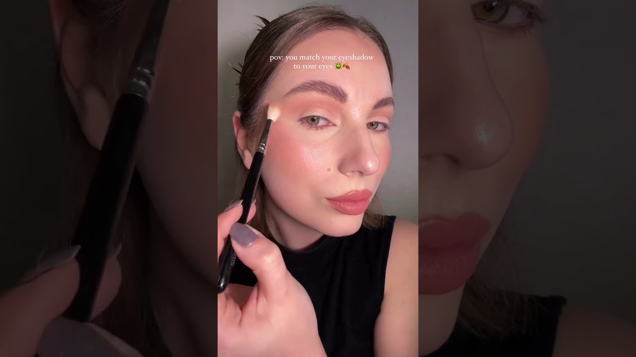 trying @zygosbeauty Reyeflective eyeshadow palette for the first time *👌🏻✨