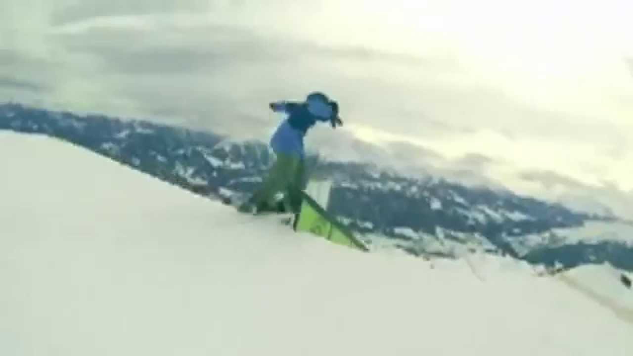 Top to Bottom Brage Richenberg at Laax | Onboard