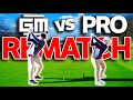 GM GOLF VS Pro Golfer | REMATCH | Who Wins?!