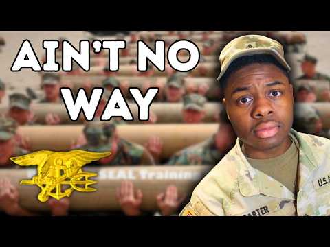 Army Solider Reacts to Navy Seals BUD/S Tryouts - Hell Week Training