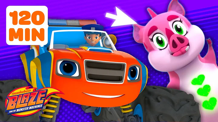 Police Car Blaze Monster Machine! 🚓 | Science Games for Kids | Blaze and the Monster Machines