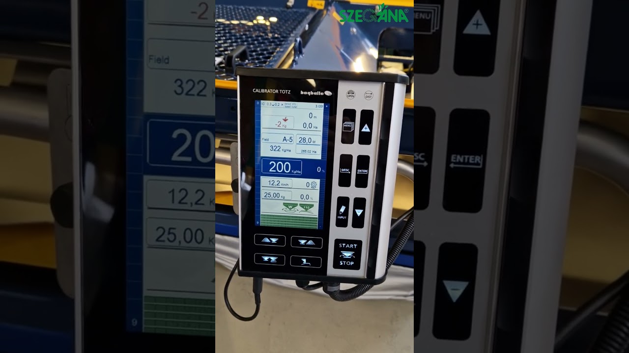 SZEGÁNA - Bogballe Calibrator Totz kezelőegység