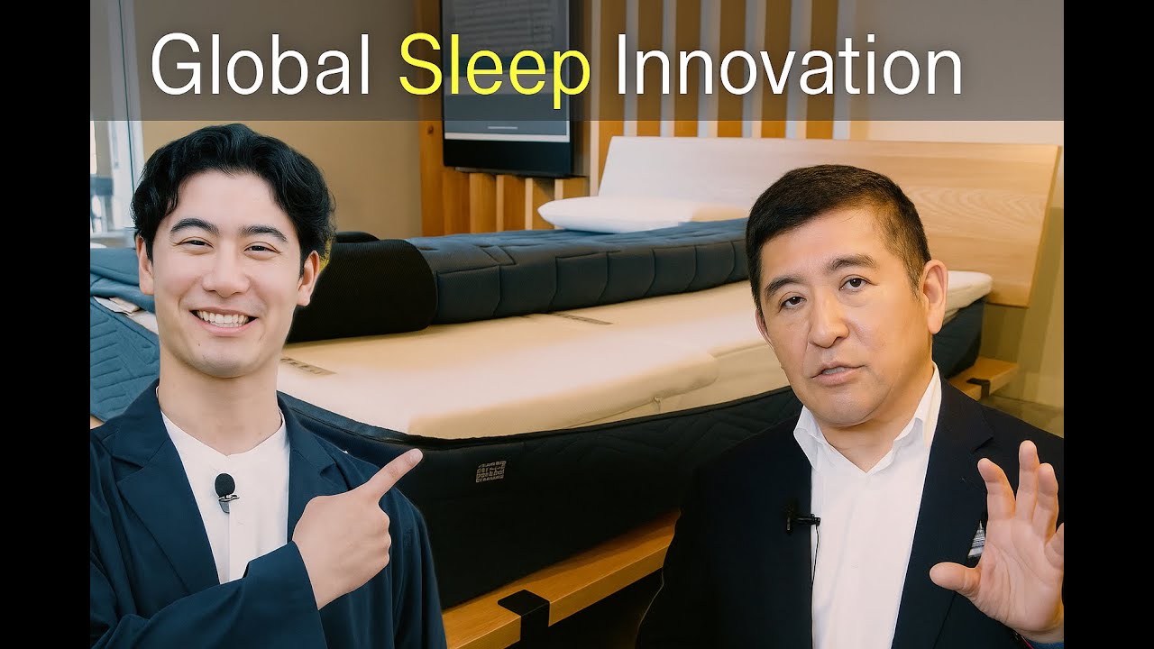 Olympic-Quality Sleep in L.A. | How Airweave’s AI-Custom Japanese Mattress innovates global sleep