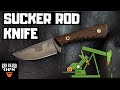 Making A Knife From Oilfield Sucker Rod | Knife Making