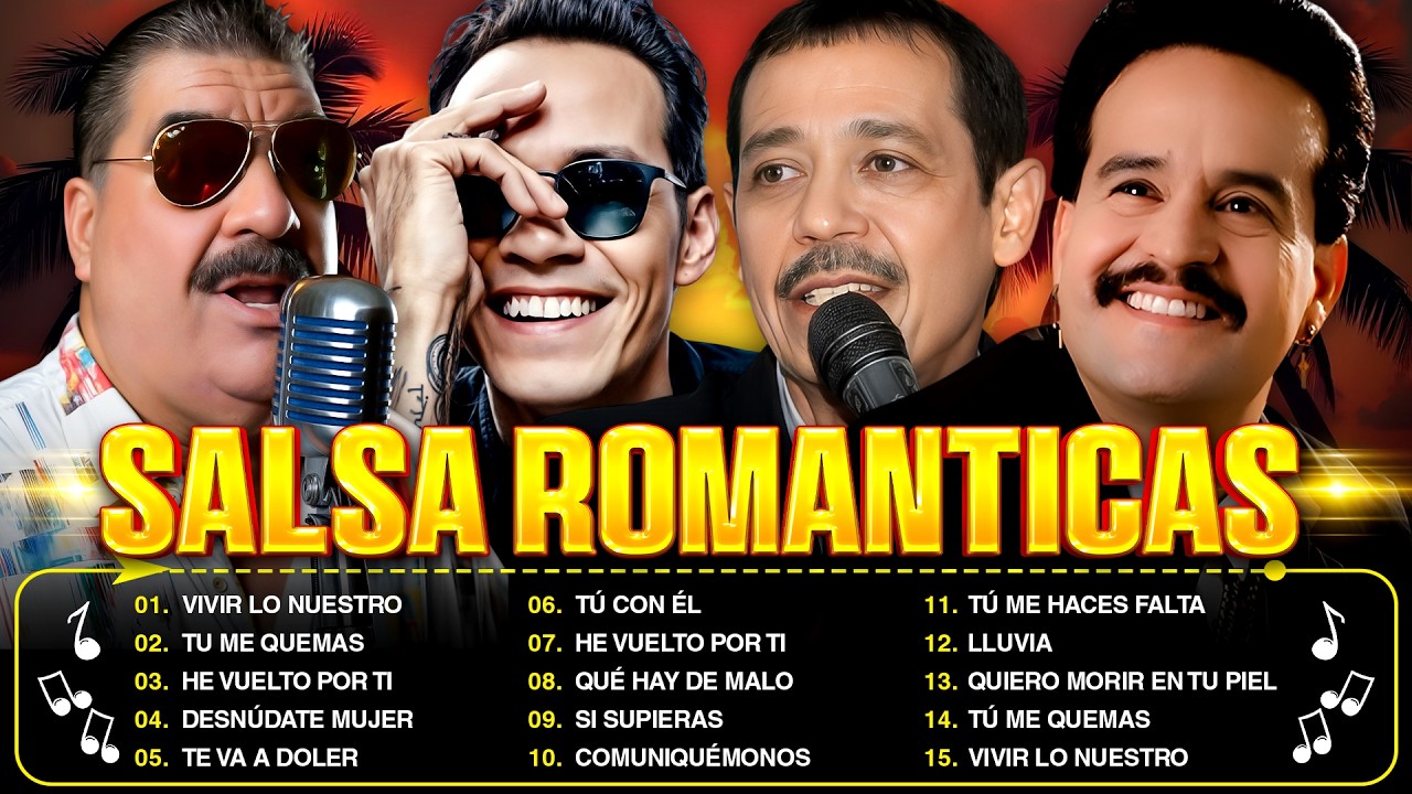 MAELO RUIZ, EDDIE SANTIAGO, MARC ANTHONY, FRANKIE RUIZ ❤️ SALSA ROMANTICA PARA BAILAR EXITOS 2026