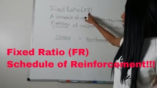 Fixed Ratio-Schedule of Reinforcement