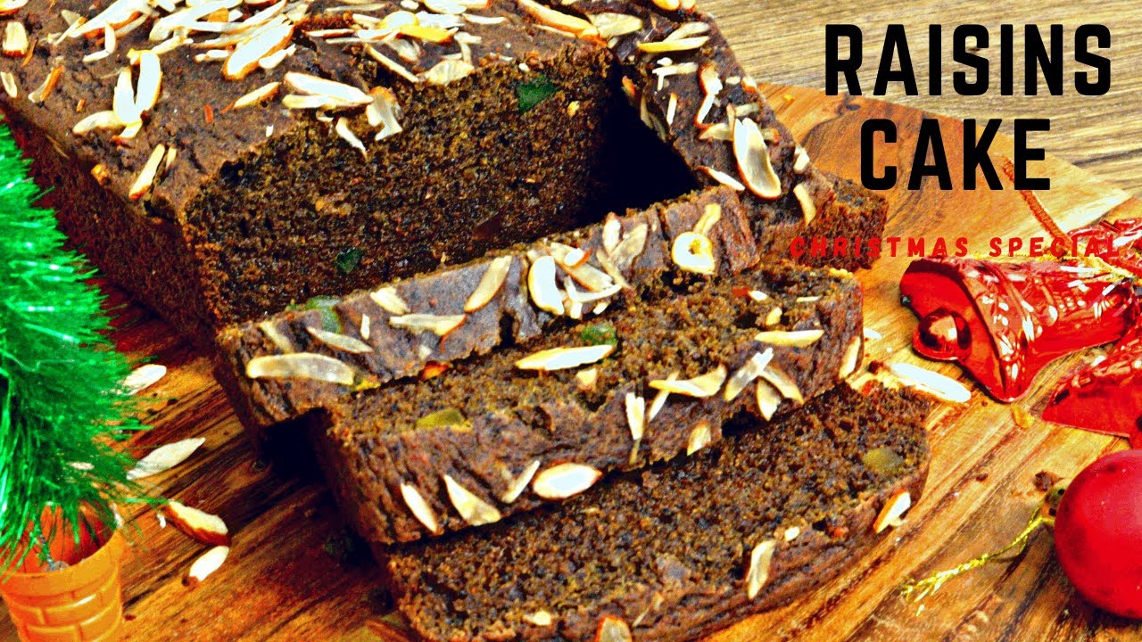 How to make Raisins cake Raisins and dates cake YouTube